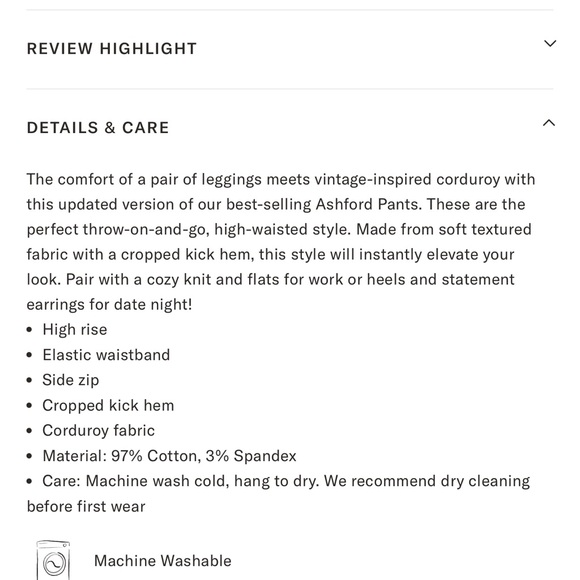 Tuckernuck Green Corduroy Ashford pants - Picture 7 of 12